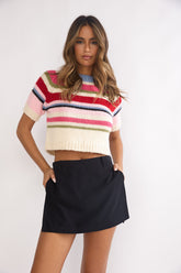 Side Quest Pocket Mini Skort Navy
