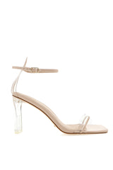 BiLLiNi Oralee Block Heel Nude