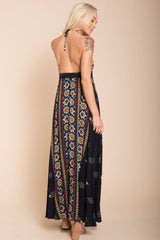 Shaylene Brunch Maxi Dress Navy