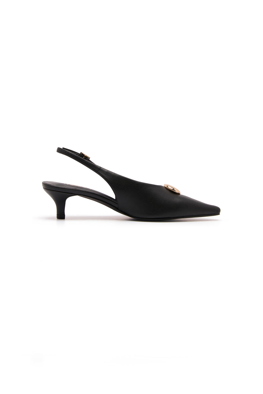 THERAPY Indiana Slingback Heel Black