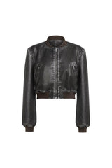 LIONESS Allure Bomber Jacket Charcoal