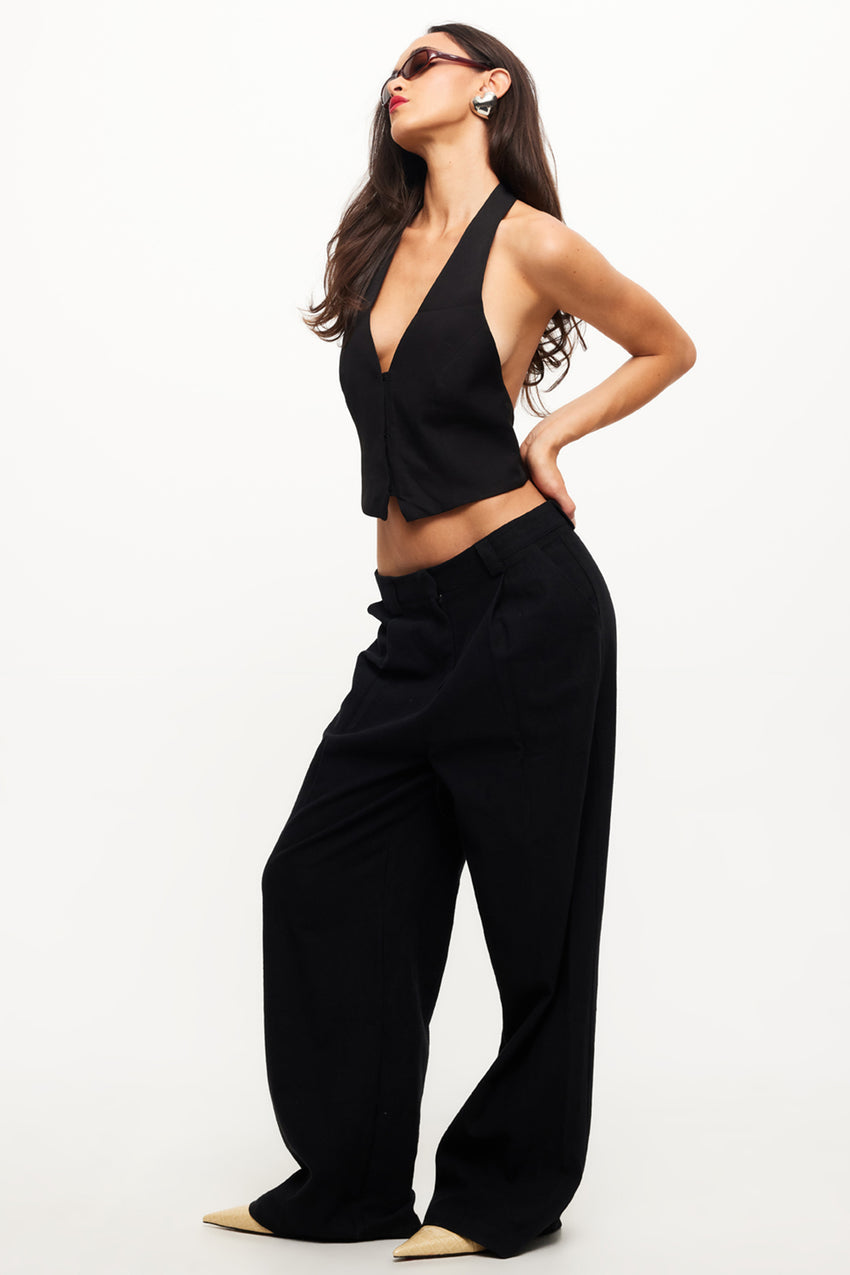 LIONESS Je Suis Pants Onyx