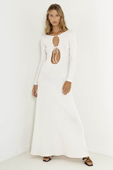 SNDYS Tallulah Maxi Dress White