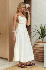 By The Way Side Tie Dress Oat