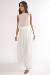 Lemora Maxi Skirt White